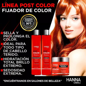 ACONDICIONADOR HANNA CABALL POST COLOR 400 ML.