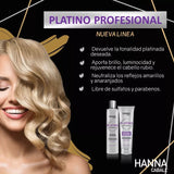 SHAMPOO HANNA CABALL PLATINO 250 ML.