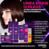 ACONDICIONADOR HANNA CABALL ELIXIR 12 OLEOS 1000 ML.