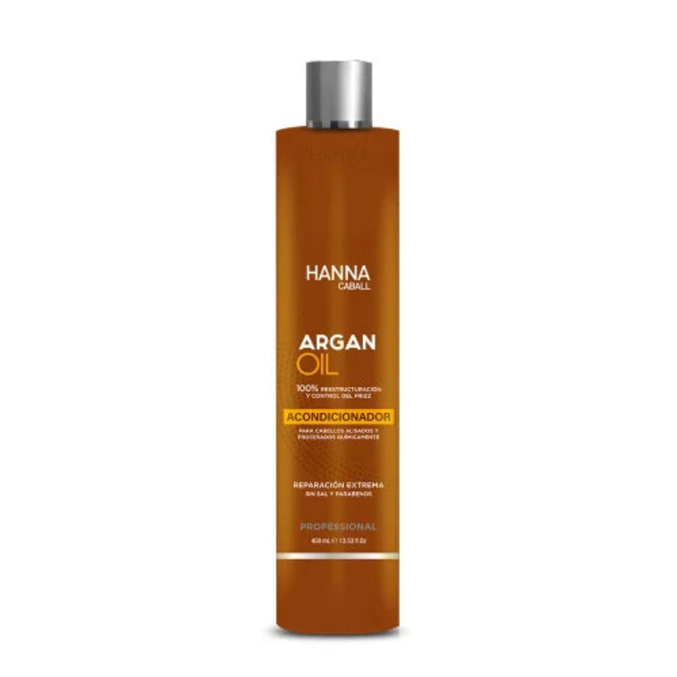 ACONDICIONADOR HANNA CABALL ARGAN OIL 400 ML.