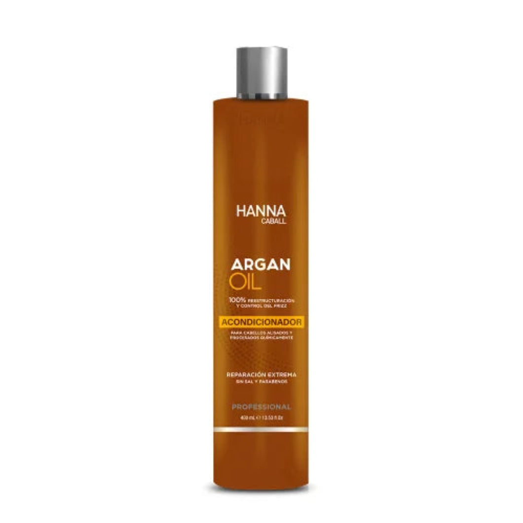 ACONDICIONADOR HANNA CABALL ARGAN OIL 400 ML.