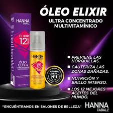 PROMOCIÓN 2 UND. X S/.89.90. OLEO ULTRA CONCENTRADO HANNA CABALL ELIXIR 12 OLEOS 50 ml. ⭐⭐⭐⭐⭐ 5000+ Clientes satisfechos.