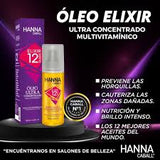 PROMOCIÓN 2 UND. X S/.89.90. OLEO ULTRA CONCENTRADO HANNA CABALL ELIXIR 12 OLEOS 50 ml. ⭐⭐⭐⭐⭐ 5000+ Clientes satisfechos.