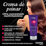 CREMA PARA PEINAR HANNA CABALL ELIXIR 12 OLEOS 200 ML.