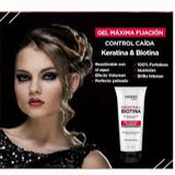 GEL PARA PEINAR HANNA CABALL KERATINA & BIOTINA 150 ML.