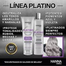 SHAMPOO HANNA CABALL PLATINO 250 ML.