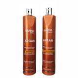 PACK 1 SHAMPOO + ACONDICIONADOR HANNA CABALL ARGAN OIL 400 ML.