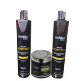 PACK 2: SHAMPOO + ACONDICIONADOR + MASCARILLA HANNA CABALL EFECTO BOTTOX 400 ML.