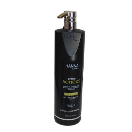SHAMPOO HANNA CABALL EFECTO BOTTOX 1000 ML.