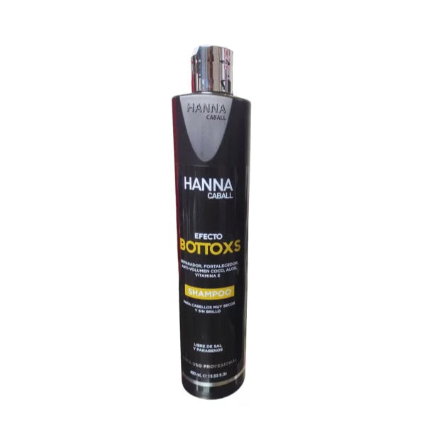 SHAMPOO HANNA CABALL EFECTO BOTTOX 400 ML.